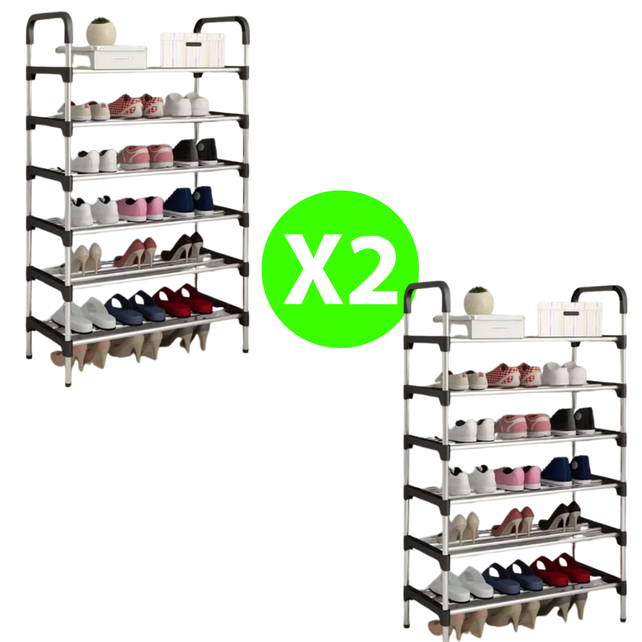 Combo zapatero 6 niveles X2